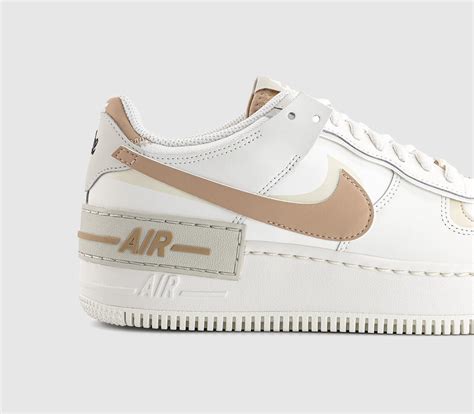 nike air force 1 shadow sneakers beige-wit|air force one shadow women's.